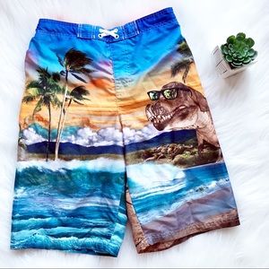Boys T Rex OP Swim Shorts Size 14/16